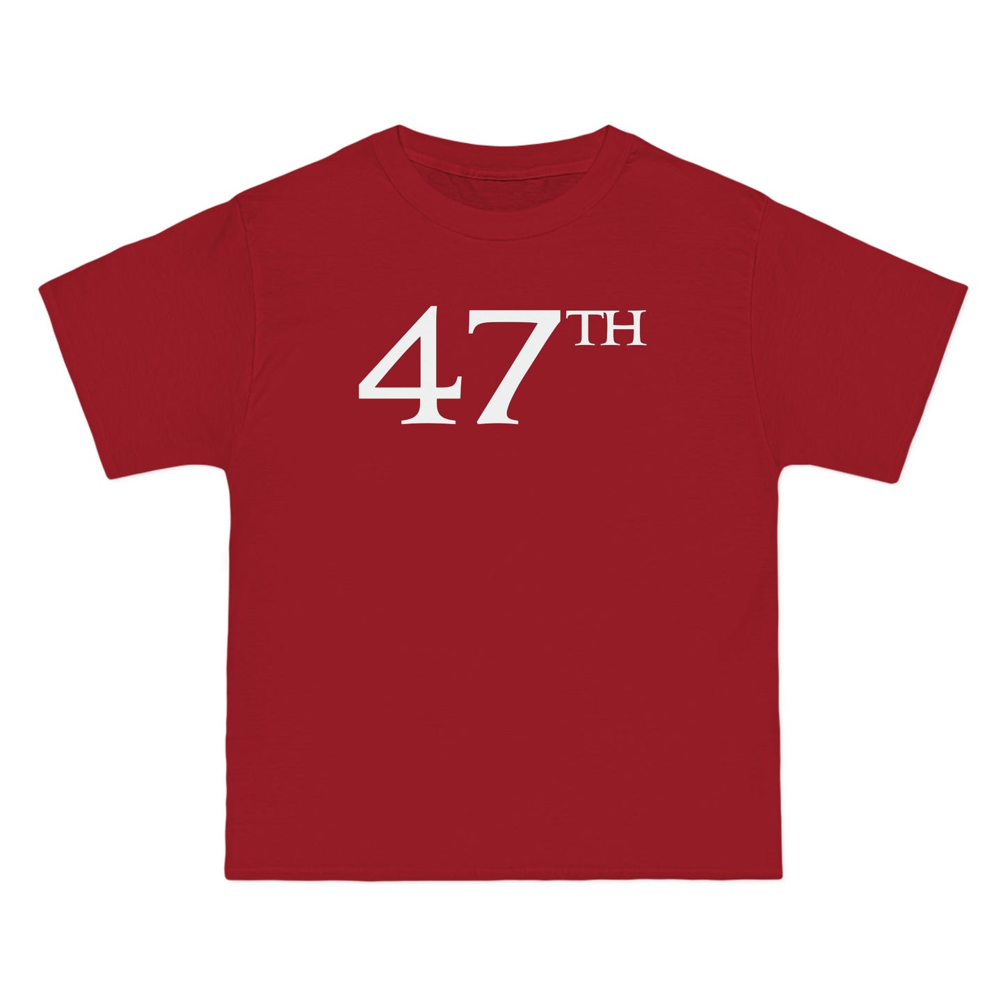 Printify T-Shirt Deep Red / 3XL 47th Short-Sleeve T-Shirt